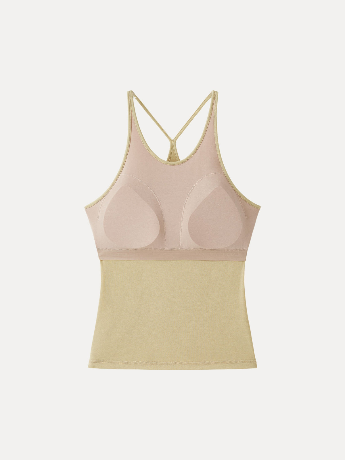 Two-Piece Cami Set with Surplice Ruched Bra Top