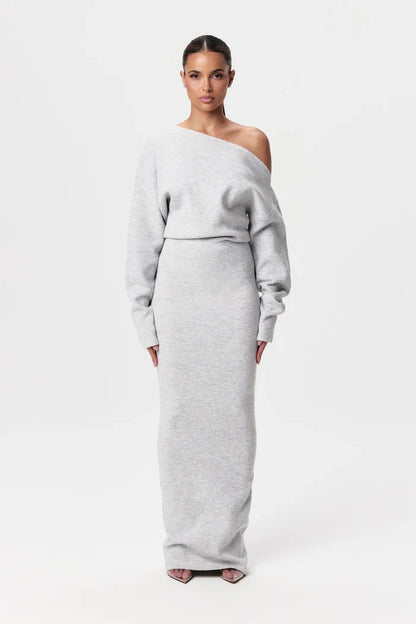 Off-Shoulder Maxi