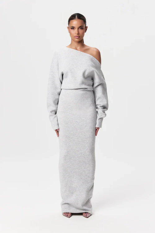 Off-Shoulder Maxi