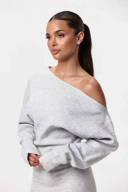 Off-Shoulder Maxi