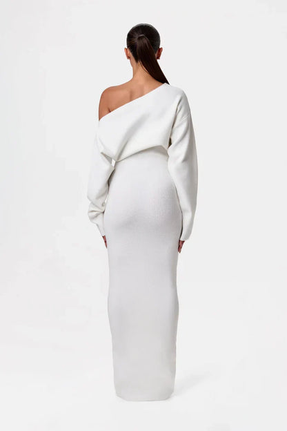 Off-Shoulder Maxi